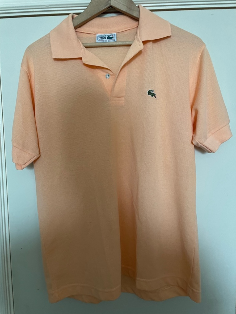 Lacoste chemise Men's Peach Short-Sleeve Polo made in France
